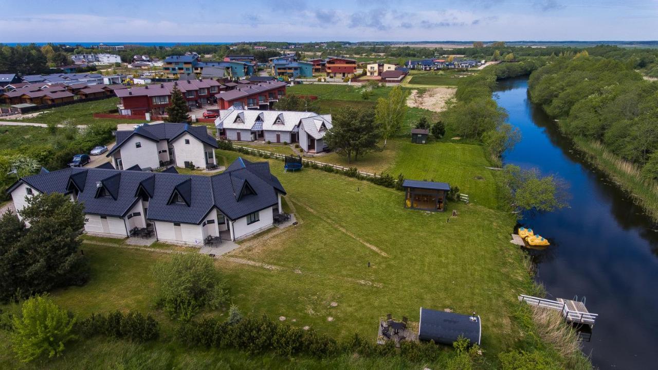 Apartamentai Upe Šventoji Zewnętrze zdjęcie